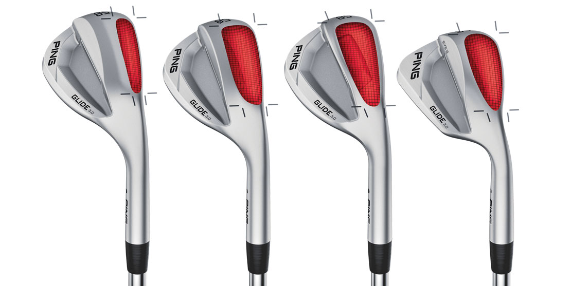 Grind options for the new PING glide 3.0 wedges