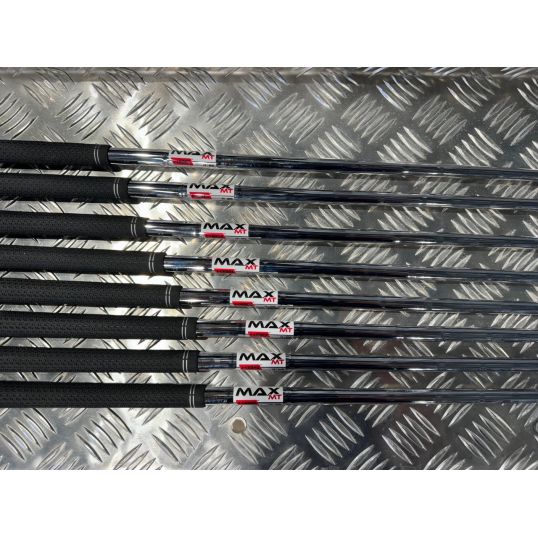 Qi10 Irons Steel Shafts Right Regular KBS Max MT 85 5-AW+SW (Used - 5 Star)