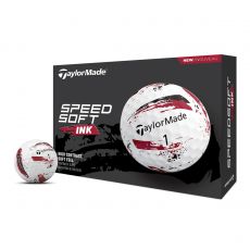 Speedsoft Ink Red Golf Balls