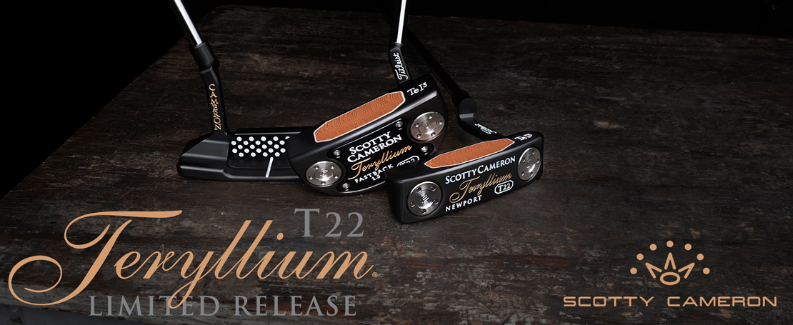 Scotty Cameron T22 Putters Teryllium Limited Release