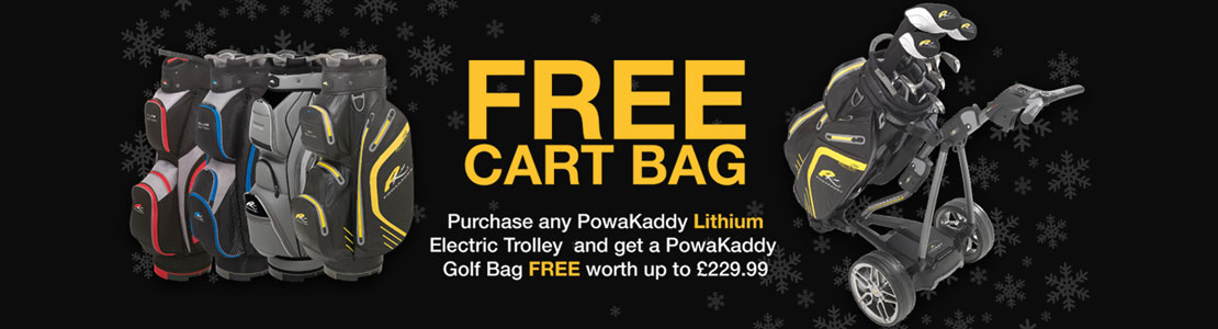 Powakaddy Free Cart Bag Promotion
