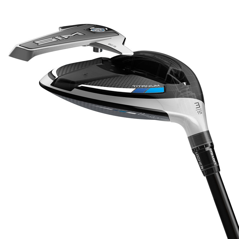 New TaylorMade SIM Fairway Wood Technical Drawing