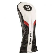 Fairway 5 Wood Cover White/ Black/ Red
