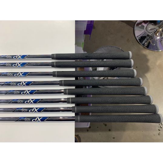 Steelhead XR Pro Irons Steel Shafts Right Stiff True Temper XP 105 4-AW (Custom 213) (Used - Very Good)