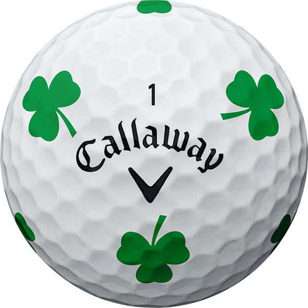 Product Image for Chrome Soft Truvis Shamrock Golf Balls