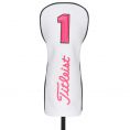 Pink Out Leather Driver Headcover