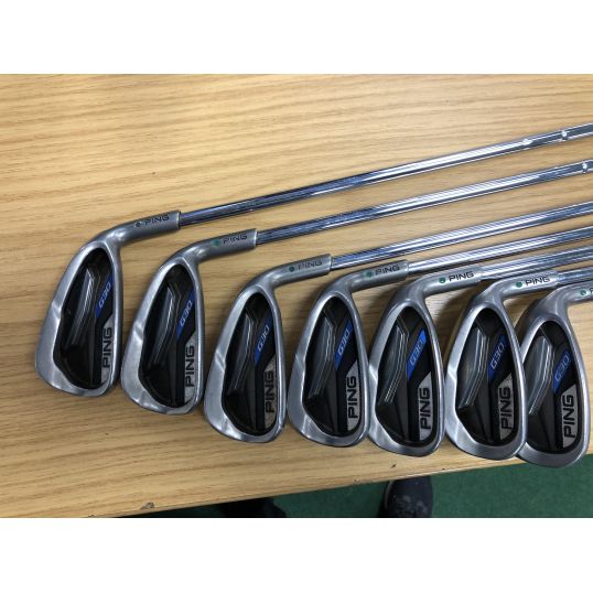 G30 Irons Steel Shafts Right Regular CFS Distance 5-PW+SW 1 Inch Longer (Used - Very Good)