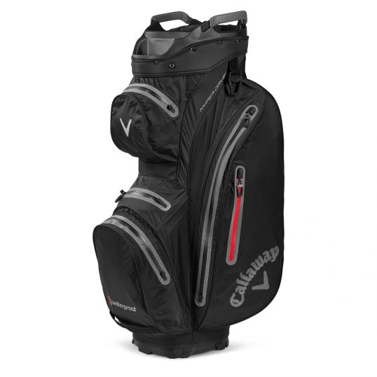 Hyper Dry 15 Cart Bag 2020 Black/Charcoal/Red