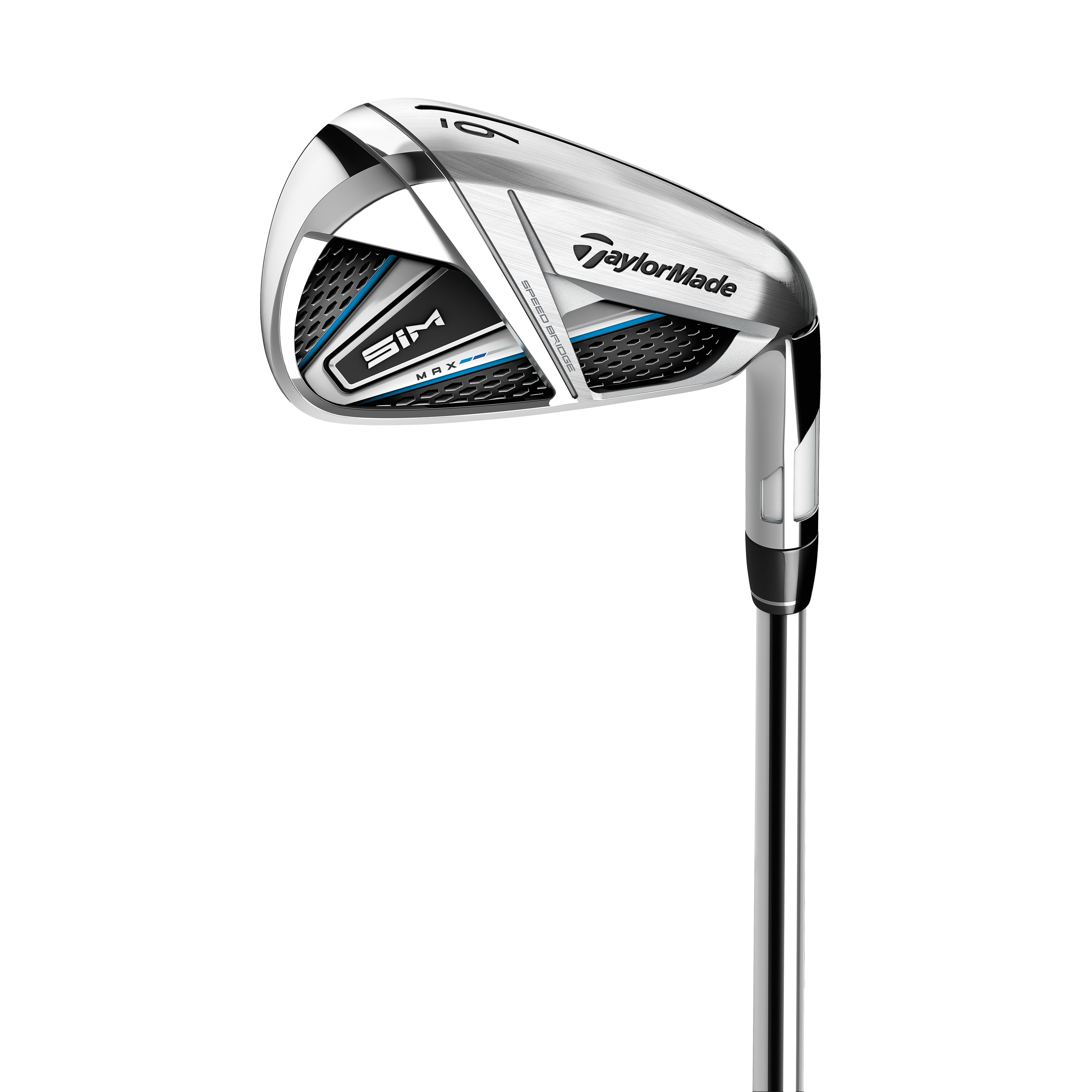 Product Image for TaylorMade SIM Max Steel Irons Right Stiff KBS Max 85 AW (Ex display)