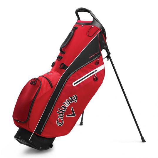 Fairway C Double Strap Stand Bag 2021 Red/Black
