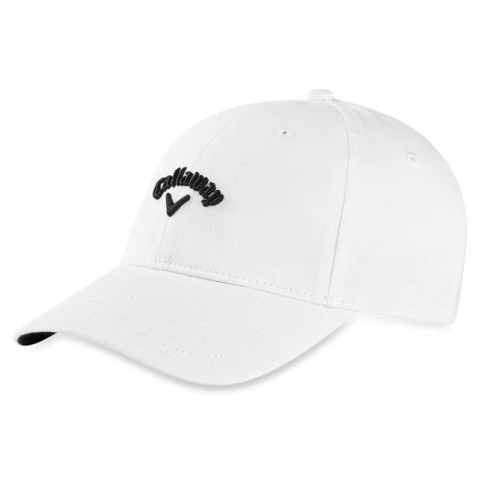 Heritage Twill Cap Mens One Size White