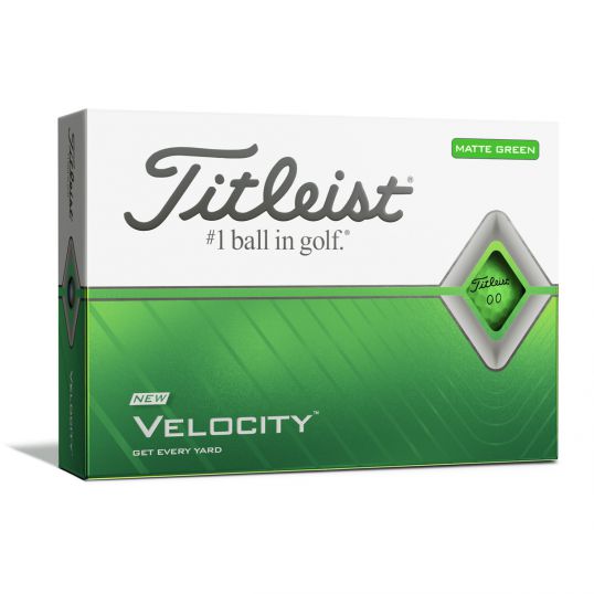 Velocity Green Golf Balls 2021