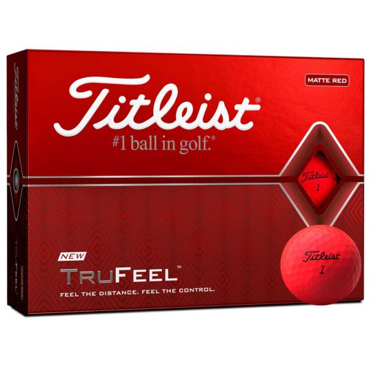 TruFeel Red Golf Balls 2020