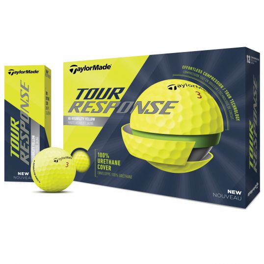 Tour Response Golf Balls - Yellow 2020