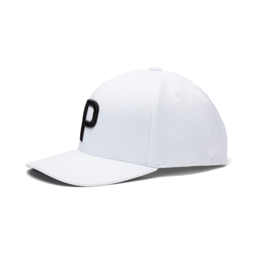 P110 SnapBack Golf Cap Mens One Size Bright White