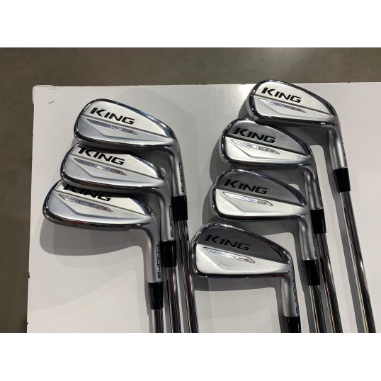 Cobra King Forged Tec One Length Irons Steel Shafts Right Stiff