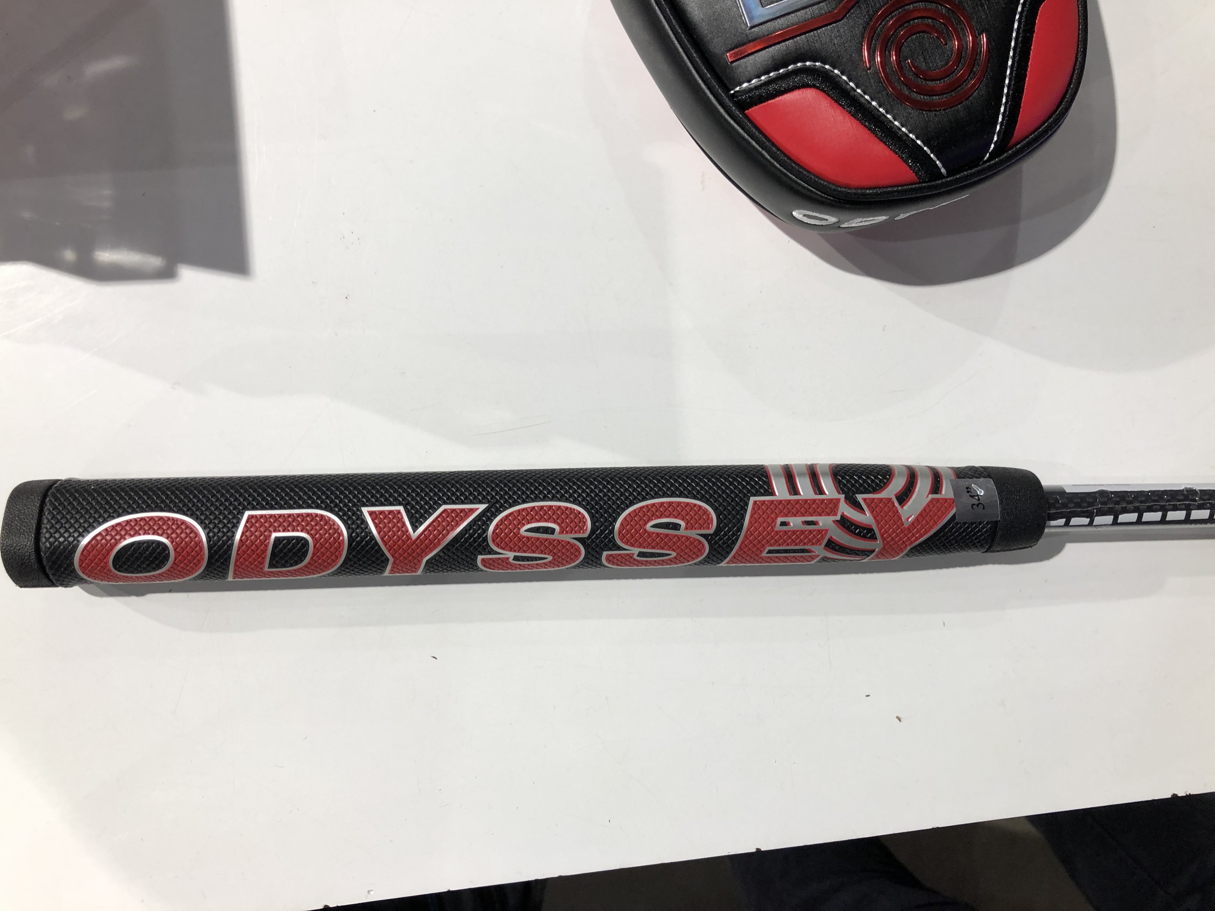 ODYSSEY EXO SEVEN MINI STROKE LAB 34インチ Odyssey Exo Stroke Lab Seven Mini S Putter Oversize Grip