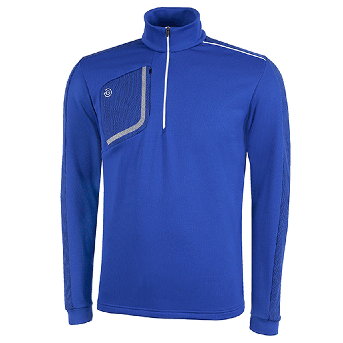 Product Image for Dwight INSULA Half Zip Jacket Mens Small Surf Blue/White