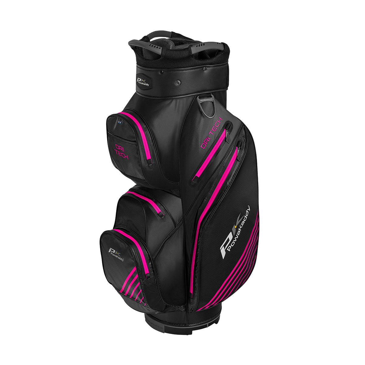 Product Image for Dri Tech Cart Bag 2020 Black/Gun Metal/Hot Pink