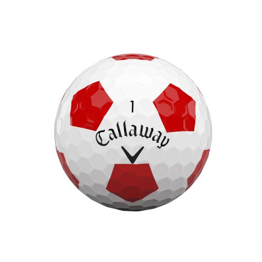 Callaway Chrome Soft Truvis 2020 Red | Golf Balls at JamGolf