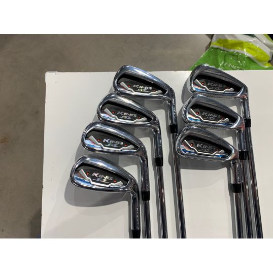 King SZ One Length Steel Irons Right Regular KBS Tour 5-PW+GW (Ex display)
