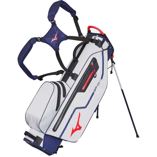 BR-Dri Waterproof Stand Bag 2020 Blue/Silver/Red