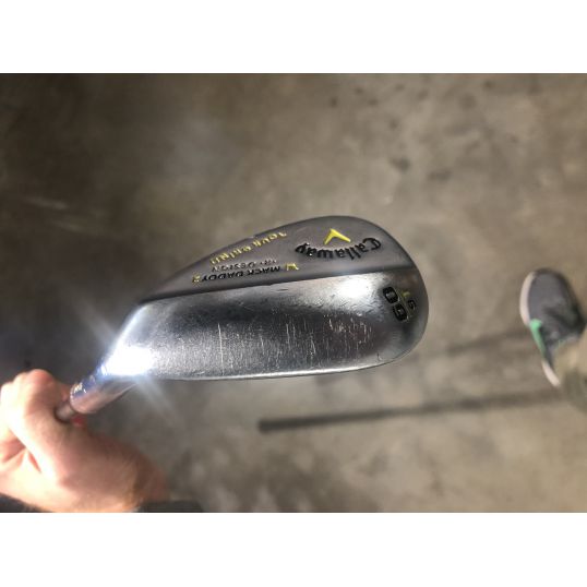 Mack Daddy 2 Chrome Tour Grind Wedge Right Dynamic Gold Steel (TTIP) Stiff 60 9 Tour Grind (Used - Very Good)