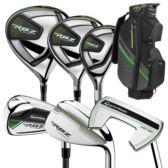 TaylorMade RBZ Speedlite 11 Piece Complete Golf Set Graphite/Steel