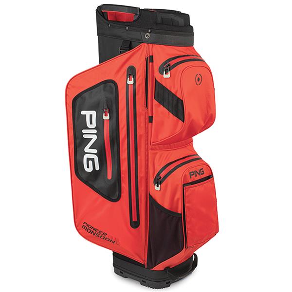 Product Image for Pioneer Monsoon 201 Cart Bag Red/Black
