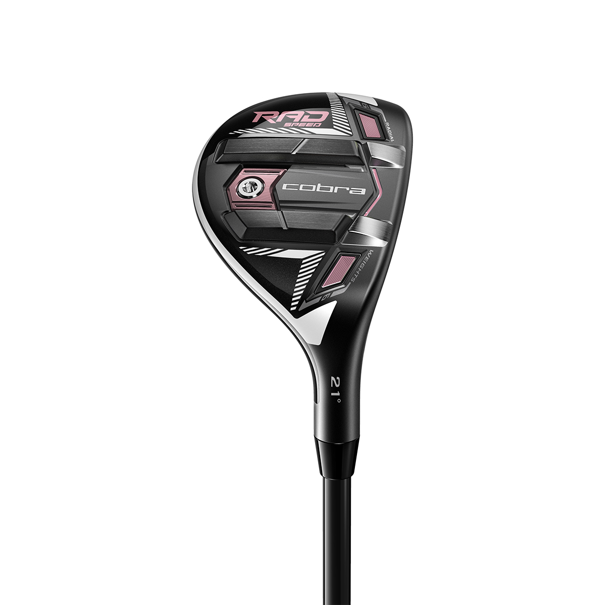 Product Image for Cobra King RADSPEED Ladies Hybrid Right 4 Hybrid-21 Degree Ladies UST Recoil ESX 450