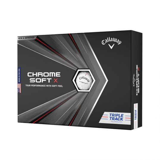 Chrome Soft X Triple Track 2021 Golf Balls