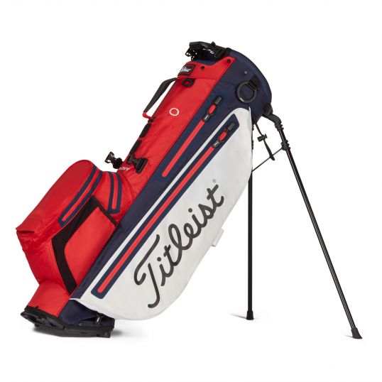 Titleist golf bag red white blue discount