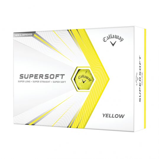 Supersoft Yellow Golf Balls 2021