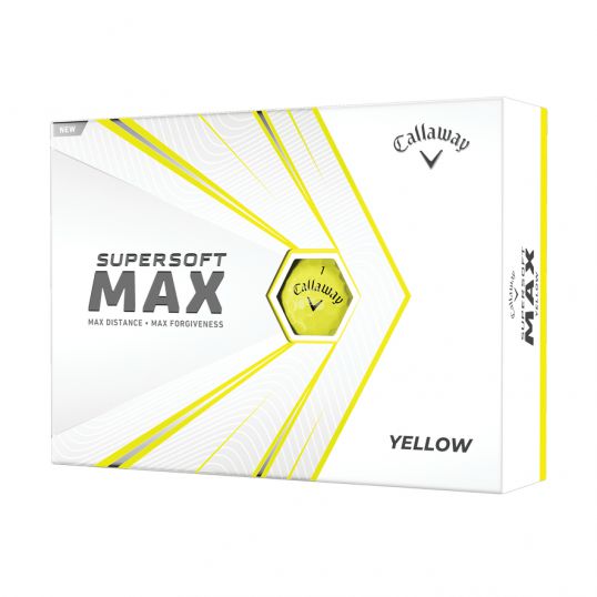 Supersoft Max Yellow Golf Balls
