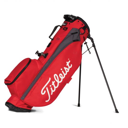 Players 4 Stand Bag 2022 Red/Graphite