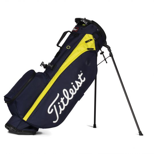 Players 4 Stand Bag 2022 Navy/Citron