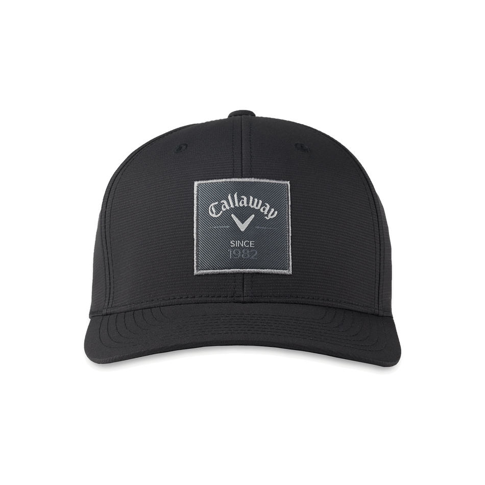 Product Image for Rutherford FLEXFIT Snapback Golf Cap Mens Adjustable Black