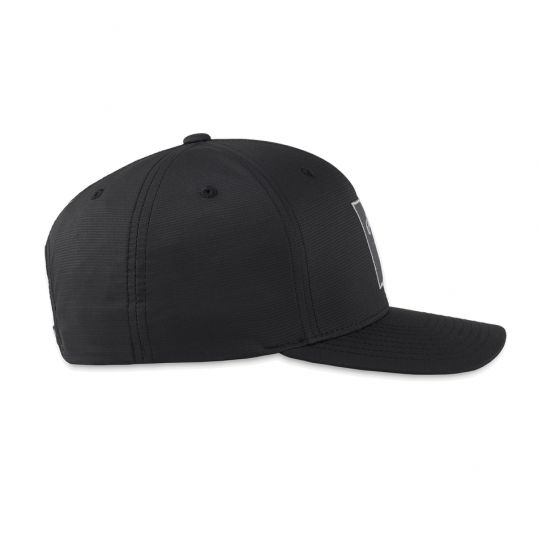 Rutherford FLEXFIT Snapback Golf Cap Mens Adjustable Black