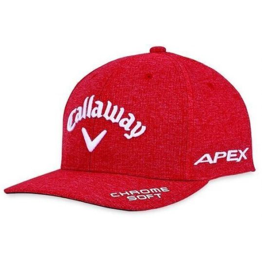 Performance Pro Adjustable Cap 2021 Mens One Size Red Heather