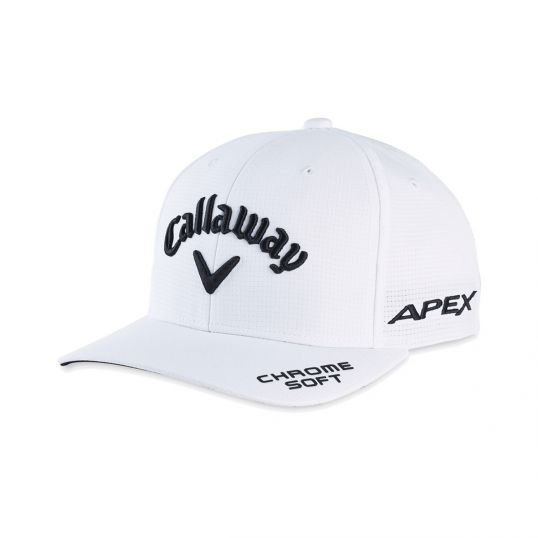 Performance Pro XL Golf Cap Mens Adjustable White