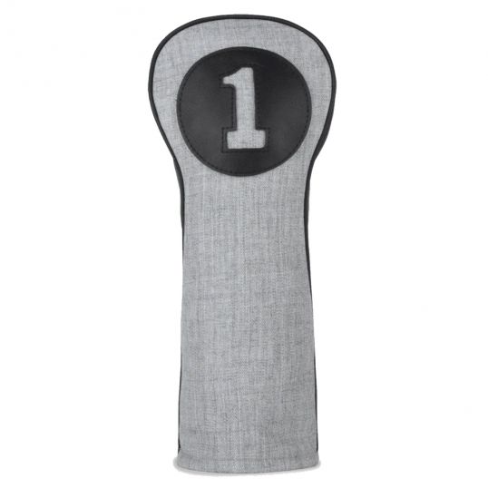 Heather and Leather Driver Headcover