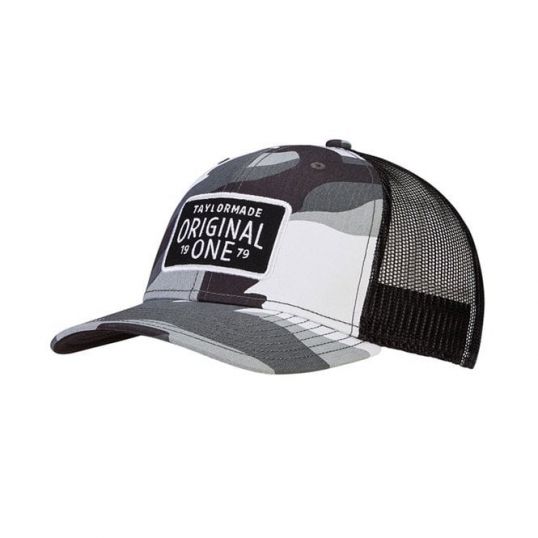 LS Trucker Golf Hat Mens One Size Gray/Camo/Black