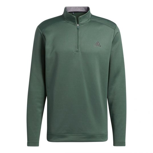Club 1/4 Zip Sweater Mens Extra Large Green Oxide