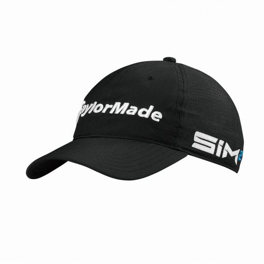 Litetech Tour Golf Hat 2021 Mens Adjustable Black