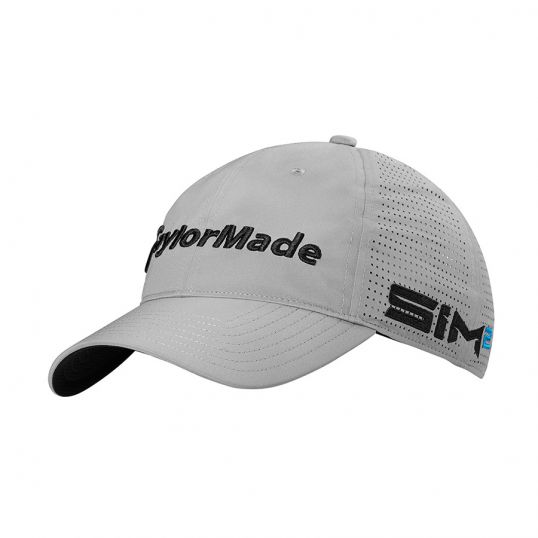 Litetech Tour Golf Hat 2021 Mens Adjustable Charcoal