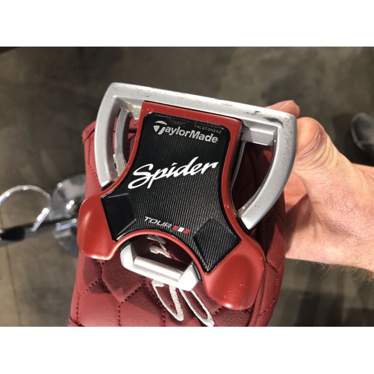 Spider Tour Platinum Double Bend Sightline Putter 2018 Right 34 (Used - Very Good)