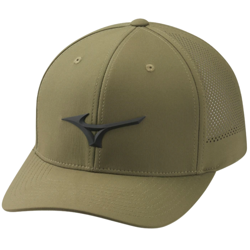 Product Image for Mizuno Tour Vent Adjustable Baseball Cap Mens Adjustable Dark Olive