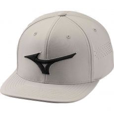 Tour Flat Snapback Golf Cap Mens Adjustable Grey