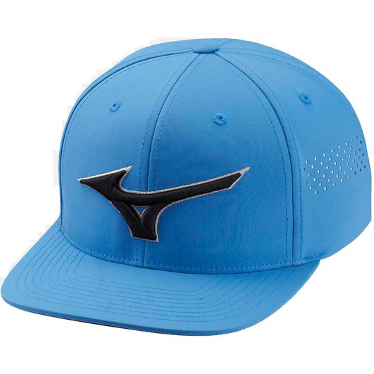 Tour Flat Snapback Golf Cap Mens Adjustable California Blue