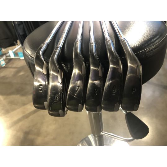 Big Bertha OS Irons Steel Shafts Right Regular True Temper Speed Step 80 5-PW (Custom 10466) (Used - Excellent)